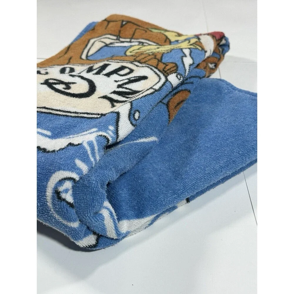VTG 80s Splash Mountain Beach Towel Walt Disney World Cast Member Exclusive RARE